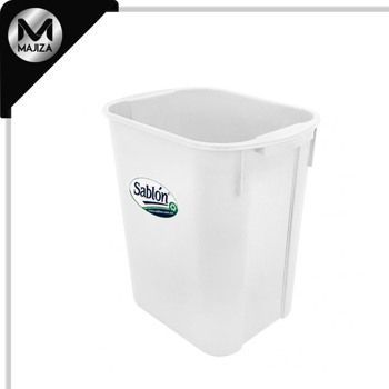 Producto - 8271BL CESTO RECTANGULAR 20L BLANCO