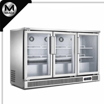 Producto - Refrigerador Contrabarra
´Back Bar´ 3 Puertas en Acero Inoxidable, Marca Kreppsland