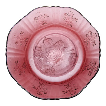Producto - 222 PLATO ROSAS 530 ML-18.5 OZ UVA