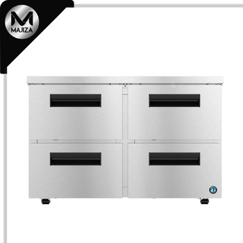 Producto - UF48B-LPD4, congelador de perfil bajo, dos secciones debajo del mostrador