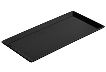 Producto - 82313 BANDEJA NEO 30X14 CM DE MELAMINA NEGRA