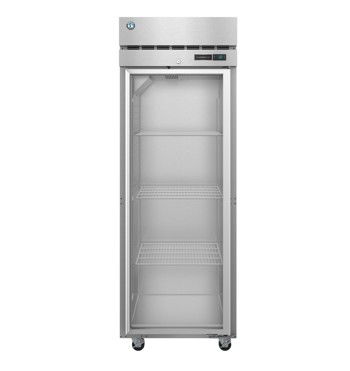 Producto - F1A-FG, congelador vertical de una sola sección, puerta de vidrio con cerradura