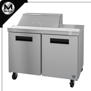 Producto - SR48B-8, refrigerador, mesa de preparación de sándwiches de dos secciones