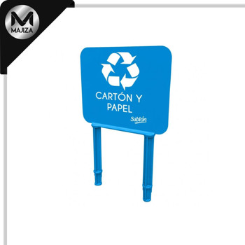 Producto - 9302AZ COPETE ZVELTE AZUL C/IMP CARTON Y PAPEL