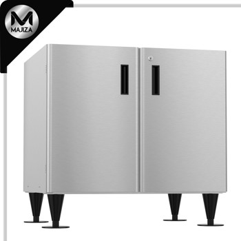 Producto - SD-750, máquina para fabricar hielo y dispensador con puertas con cerradura