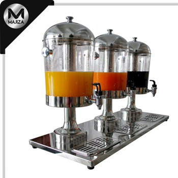Producto - ZCF-303 -Dispensador de Jugos 3 Tanques de 8 litros c/u