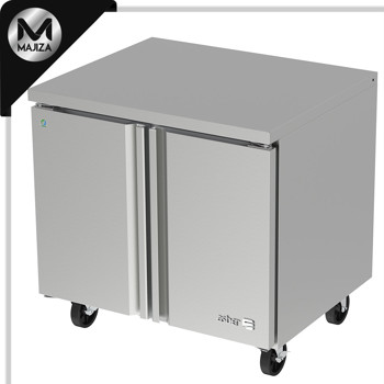 Producto - AUTR-36 HC MESA REFRIGERADA BAJO MOSTRADOR - 2 PUERTAS SOLIDAS. RESPALDO/LAMBRIN OPCIONAL CON COSTO. NUEVO LANZAMIENTO