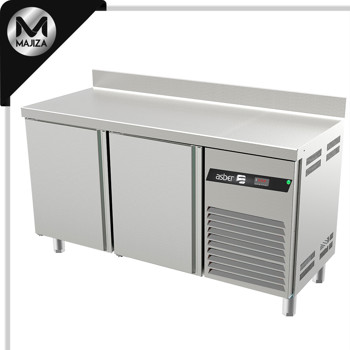 Producto - ASTR-60 HC MESA REFRIGERADA DE TRABAJO - 600 MM. DE PROFUND. - RESPALDO/LAMBRIN DE 100 MM. DE ALTURA