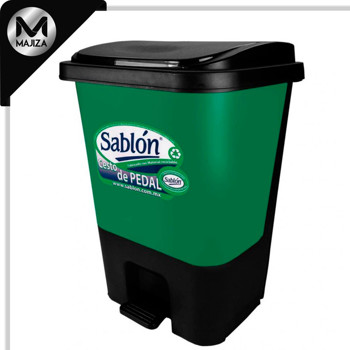 Producto - 8536OR CESTO DE PEDAL NEGRO 17L