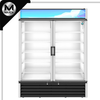 Producto - RM-49-HC, refrigerador, exhibidor con puerta de vidrio de dos secciones