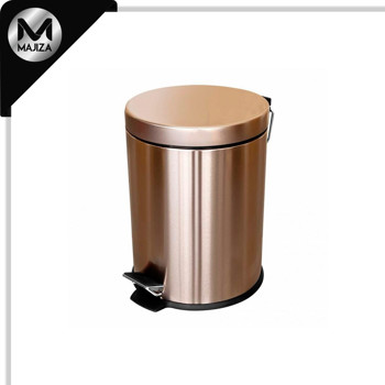 Producto - 708RO CESTO METALICO 5L ROSA C/PEDAL