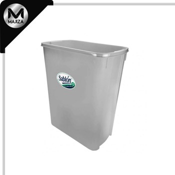Producto - 8781MET CESTO 42L S/ TAPA GRIS C/IMP