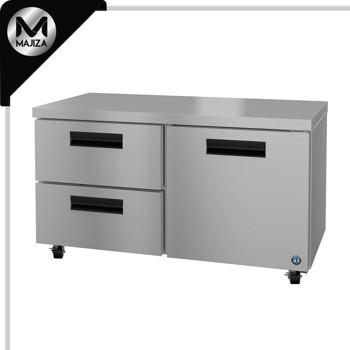 Producto - UR60B-D2, refrigerador, dos secciones debajo del mostrador