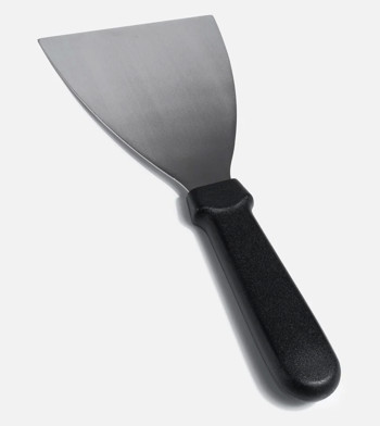Producto - RASPADOR PARRILLA PLANO 4.5X4IN MANGO PLASTICO