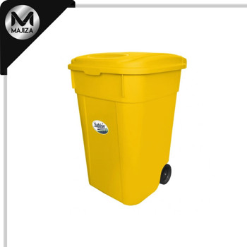 Producto - 8903AM CESTO SABLON 145L AMARILLO