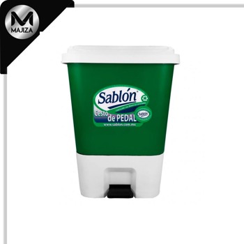 Producto - 8526OR CESTO DE PEDAL BLANCO 17L