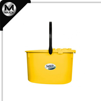 Producto - 9198AM CUBETA 17L C/IMP C/EXPRIM PLAS C/RUEDA