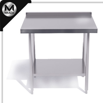 Producto - MESA  DE  TRABAJO CON ENTREPAÑO MARCA MAJIZA MODELO MAJMTE-080-070-304, DE 0.80 x 0.70 x 0.90 MTS