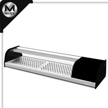 Producto - ACTC-55 SL HC VITRINA REFRIGERADA SOBRE MOSTRADOR SUSHI LINE. CAPACIDAD PARA 6 INSERT. GN-1/6. - NO INCLUIDOS