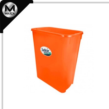 Producto - 8642TTP CESTO 80L S/TAPA NARANJA C/IMP