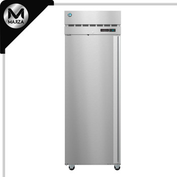 Producto - Refrigerador vertical de una sola sección, R1A-FSL, puerta de acero inoxidable con cerradura
