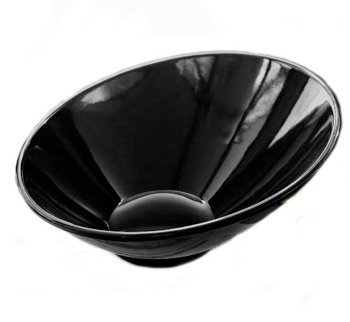 Producto - 83280 BOWL INCLINADO DE 25 CM DE MELAMINA NEGRA