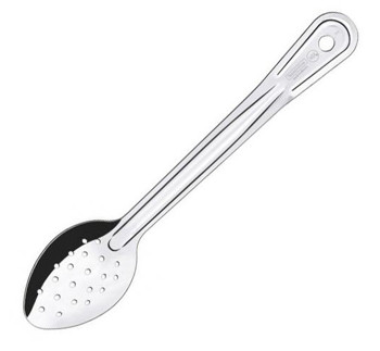 Producto - CUCHARA PARA COCINAR ACERO INOX 11IN PERFORADA