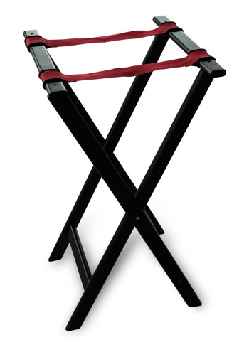 Producto - TIJERA PARA CHAROLAS DE SERVICIO MADERA FINA CHOCOLATE ALTA 92CM