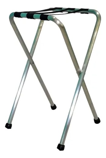 Producto - Porta charolas de acero delgada Estructura tubular redonda 