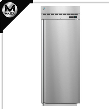 Producto - RN1A-FS, refrigerador vertical de una sola sección con puerta enrollable y cerradura 