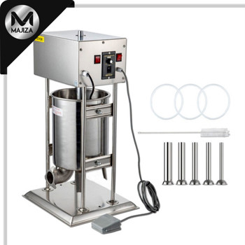 Producto - HR-30 - Embutidor eléctrico con pedal Y 4 embutidores de 16, 22, 32 y 38 mm para 30 litros.