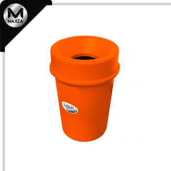 Producto - 8491NA BOTE REDONDO 80L TAPA EMBUDO