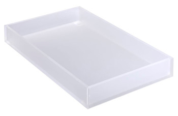 Producto - Bandeja acrílica T-Collection de tamaño completo de 3" - Hielo