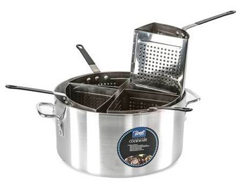 Producto - JUEGO DE OLLA PARA COCCION DE PASTA 5 PZAS