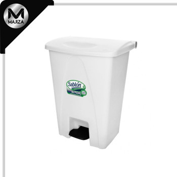 Producto - 8560VID CESTO DE PEDAL 80L BLANCO C/IMP