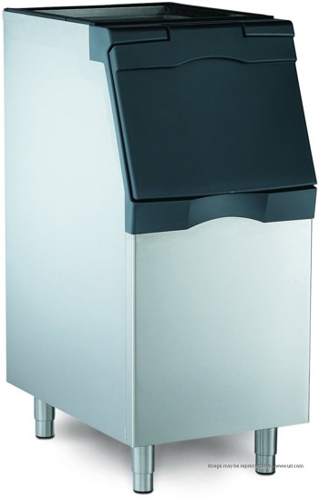 Producto - Depósito para máquina de hielo, almacena hasta 370Lbs (167.83 Kgs), para máquinas de 22" (55.88cms).