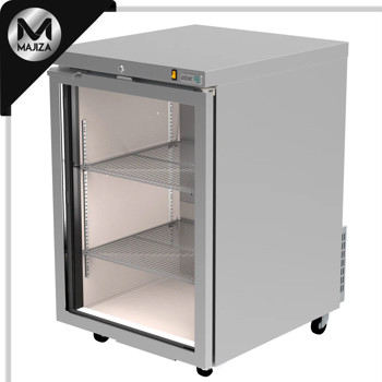 Producto - ABBC-23-SG HC REFRIGERADOR DE CONTRA BARRA EN A.I. - 1 PUERTA DE CRISTAL - CERRADURA EN PUERTA + LUZ INT.