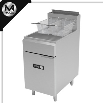 Producto - AEF-75-S - FREIDORA A GAS 1 TINA - 4 QUEMADORES - 75 LBS. DE CAPACIDAD - FULL INOX CON GAS LP