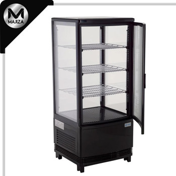 Producto - Refrigerador Paronamico en color Negro de 78 Litros, Marca Kreppsland