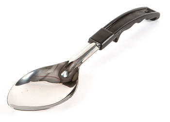 Producto - CUCHARA PARA COCINAR ACERO INOX MANGO PLASTICO 11IN LISA
