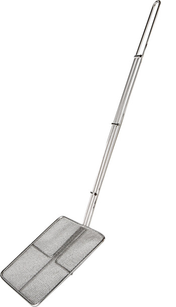 Producto - ESPUMADERA CUADRADA 6IN MALLA FINA