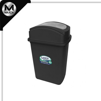 Producto - 8134GR CESTO 65L NEGRO BALANCIN LATERAL