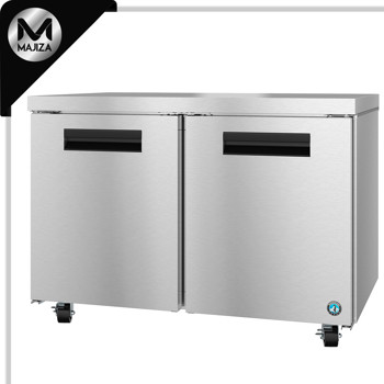 Producto - UR48B, Refrigerador, Dos Secciones Bajo Mesada, Puertas de Acero Inoxidable