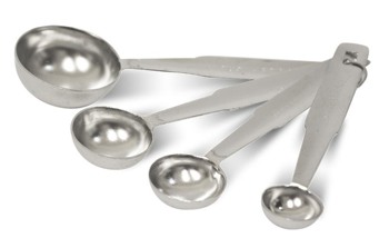 Producto - CUCHARAS MEDIDORAS 4 PZAS PESADAS AI