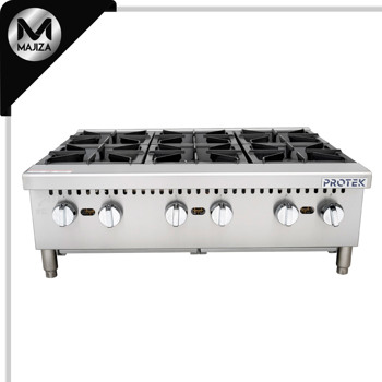 Producto - PARRILLA A GAS 6Q PROTEK PAP - 6QG