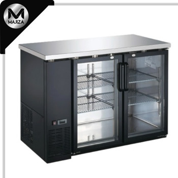 Producto - Enfriador barra trasera, 2 puertas de vidrio.