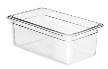 Producto - FUENTE DE POLICARBONATO CUARTO (26x16  CM) CON 4 IN DE PROFUNDIDAD (10 CM)