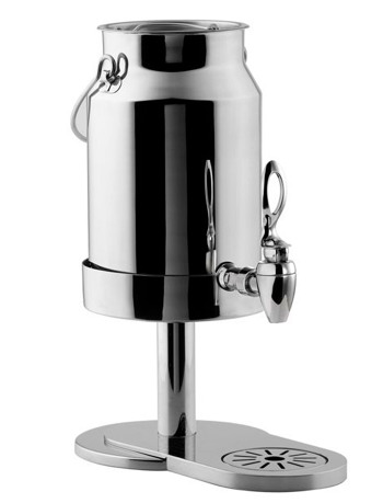 Producto - Dispensador de leche de acero inoxidable Odin de 5,25 qt