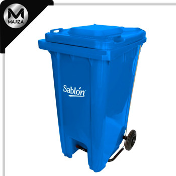 Producto - 8197AZ CESTO 240L AZUL C/PEDAL
