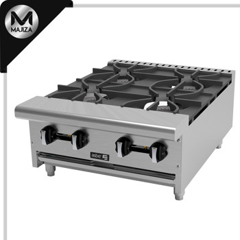 Producto - AEHP-4-24 - PARRILLA A GAS DE 4 FUEGOS ABIERTOS  CON GAS LP